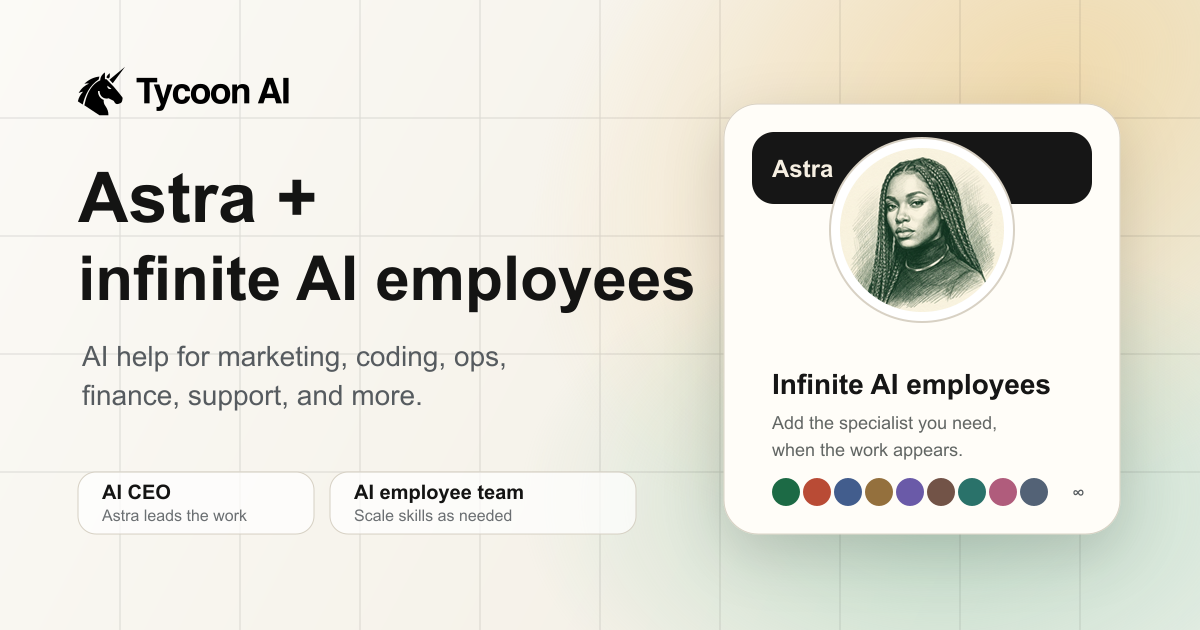Tycoon AI